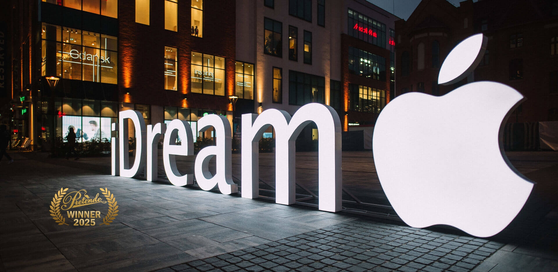 Grote letters IDREAM